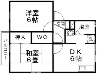 リールガーデン【2階】の間取り