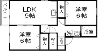 アイビス上飯田【2階】の間取り