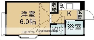 ヒルズコート【207号室】の間取り