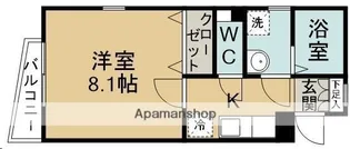 ティンガーラ高松【1階】の間取り