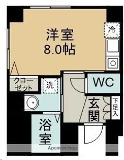 HOUSE268【301号室】の間取り