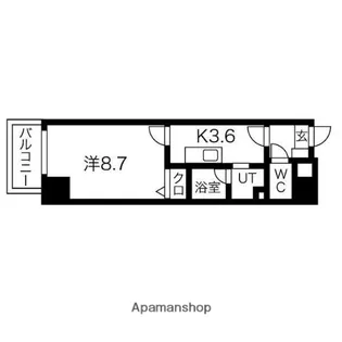 SANKYO国分町ビル【1002号室】の間取り
