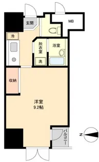 イーストン榴岡【2階】の間取り