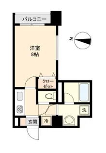 ガーネットヒルズ上杉【2階】の間取り