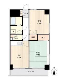 リビングステージ南仙台【10階】の間取り