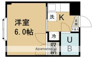 アメリカンハウス向山【302号室】の間取り