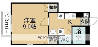 ハイツノア【103号室】の間取り