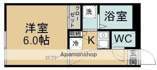 リベェールⅠ【102号室】の間取り