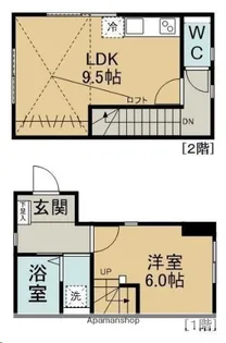 L&RⅡ【L号室】の間取り