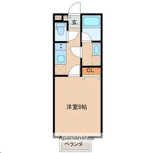 EAST MARE【1階】の間取り