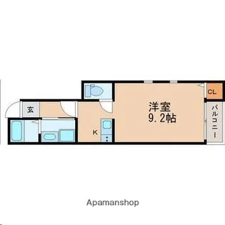 COLONIAL藤松【1階】の間取り