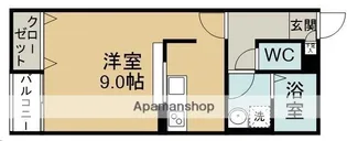 メゾン・コナ【102★号室】の間取り