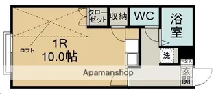 1Rの間取り画像