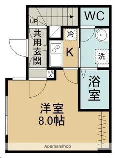 DWELL SAKURA【1-B号室】の間取り