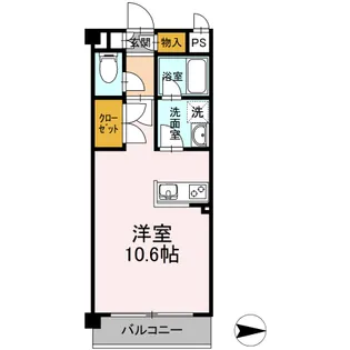 長町南クレスト【2階】の間取り