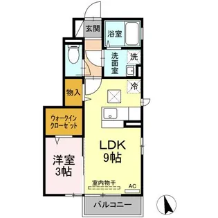 カランコエ【1階】の間取り