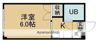 アーバンハイツ向山【203号室】の間取り