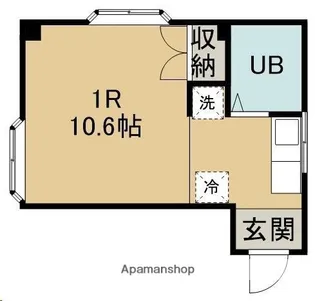 Pーランド【203号室】の間取り