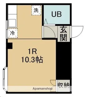 Pーランド【302号室】の間取り
