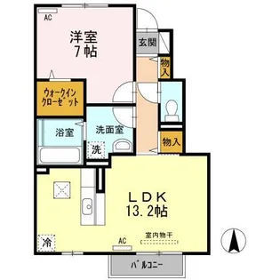 エクセル Ⅱ【1階】の間取り