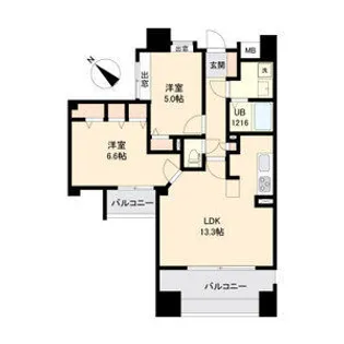 エレット長町(旧プライムアーバン長町一丁目)【10階】の間取り