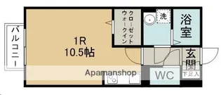 デンセプテムA棟【1階】の間取り