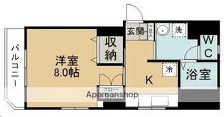 クリエートハイツ南大野田【501号室】の間取り