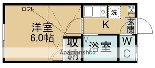 ユーゴーハイム【102号室】の間取り