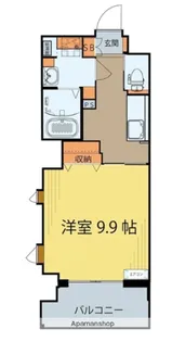 宮城県仙台市宮城野区二十人町【マンション】の間取り