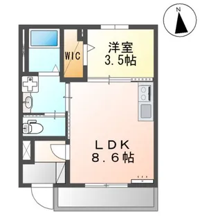 NEOHEIM(ネオハイム)【1階】の間取り