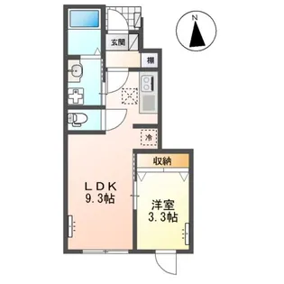 SHANGRIーLA (シャングリラ)【1階】の間取り