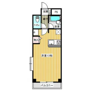 ユーロード747【3階】の間取り