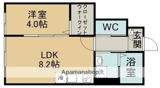 Mステージ東仙台SOUTH【103号室】の間取り