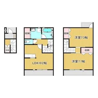 APT K Ⅲ【2階】の間取り