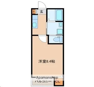 ブラン荒井A棟【2階】の間取り