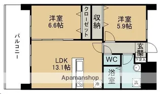 ARAI EAST【2階】の間取り