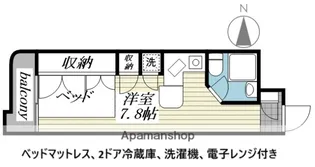 ラ・パルフェ・ド・国見【108号室】の間取り