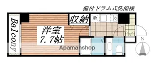 HF愛宕橋レジデンス【5階】の間取り