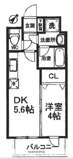 宮城県仙台市青葉区子平町【マンション】の間取り