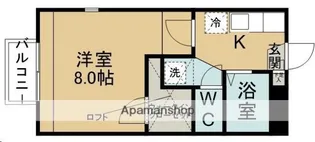 ベニーハイツ【101号室】の間取り