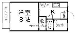 コーポ大清A棟【2階】の間取り