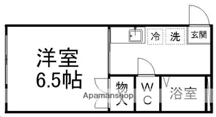 プロイセン東黒松【103★号室】の間取り