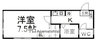 WALKERS HILL コート【1階】の間取り