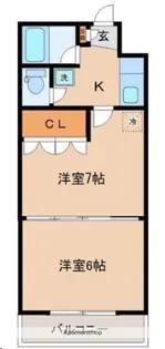 宮城県仙台市宮城野区萩野町4丁目【マンション】の間取り