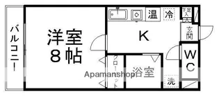 セクターズ荒巻 1号棟【203号室】の間取り