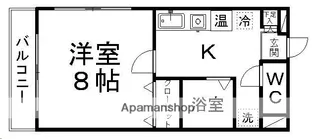 セクターズ荒巻 1号棟【301号室】の間取り