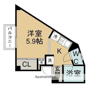 宮城県仙台市泉区八乙女中央4丁目【マンション】の間取り