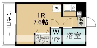 デリジェンス泉中央【105号室】の間取り