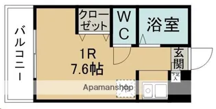 デリジェンス泉中央【102★号室】の間取り