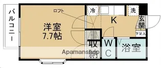 HILL PROUD【205号室】の間取り